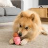 Food Dispensing Bite Resistant Pet Leakage Food Toys TRP Durable Interactive Dog Toys Pinecone Shape Slow Feeder Toy Training