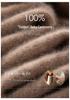 2026 Le Kasha Women's Cashmere Pullover: 12 Gauge, Rolled Hem