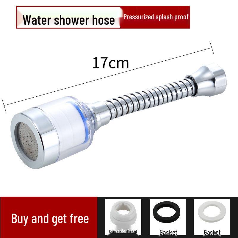 Universal Anti-Splash Faucet Water Purifier and Pressurized Sprinkler