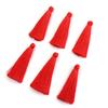 6pcs/lot 6 cm Polyester Tassel Colorful Tassel Cord Brush For Home Decor DIY Handmade Clothing Sewing Jewelry Making Accessories