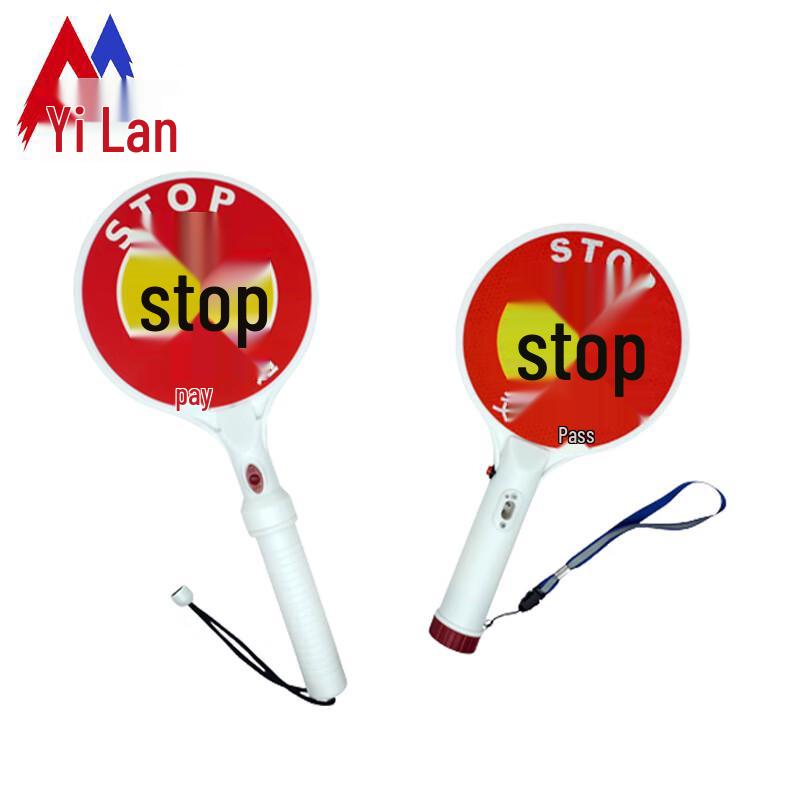 Yilan Handheld Traffic Stop Sign and Warning Light