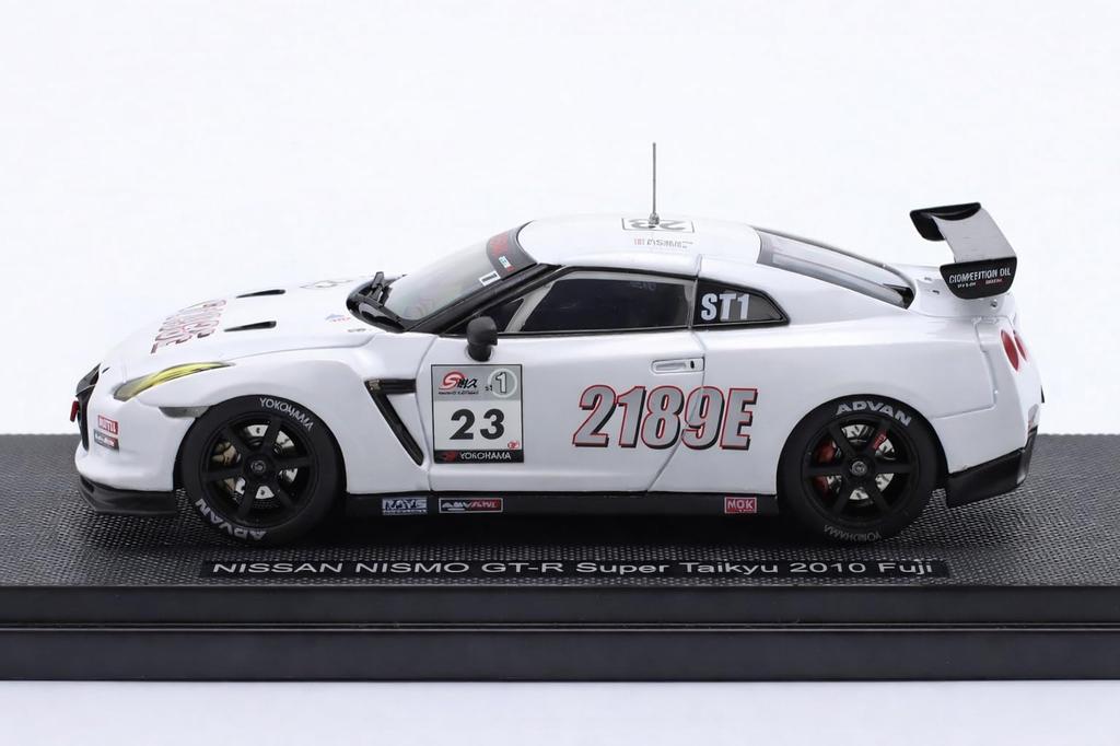 EBBRO Nissan Nismo Super Taikyu 2010 Fuji White 1/43 GT-R (Finished Model)