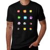 Club Penguin Puffle Pack Tshirt Sports Casual Short Sleeve Cotton Tee