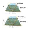 Portable Gardening Shelter Raised Garden Bed Frosts Covers for Healths Plant Growth and Germination