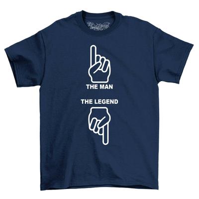 The Man The Legend Funny T-Shirt Mens Womens Tees Top Valentines Gift Idea Novelty Boyfriend Husband