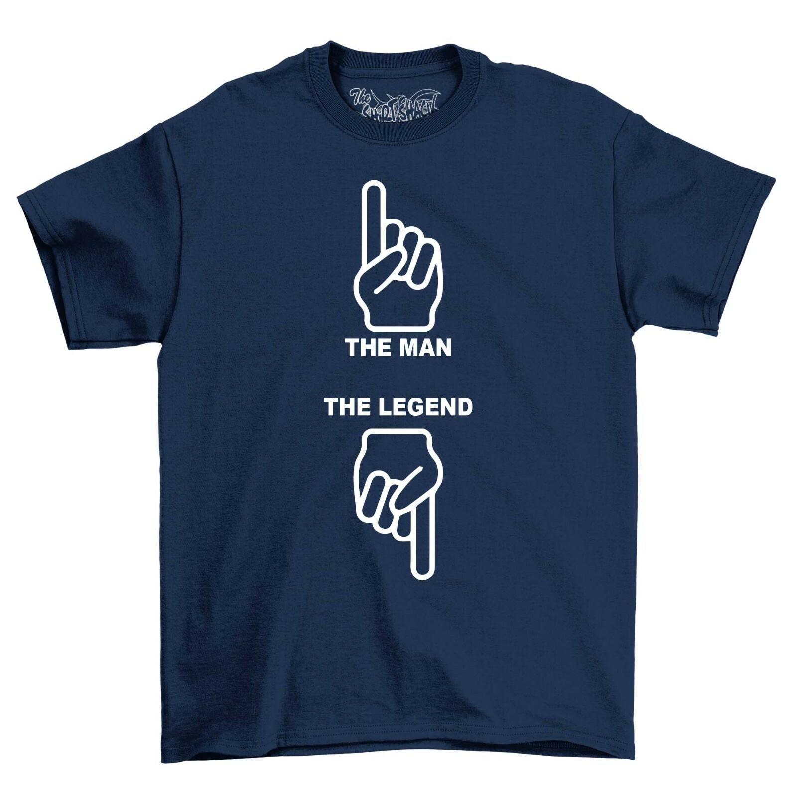 The Man The Legend Funny T-Shirt Mens Womens Tees Top Valentines Gift Idea Novelty Boyfriend Husband S