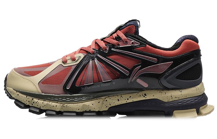 Li Ning Furious Rider ACE Element Низкие Повседневные Кроссовки Женские Красновато-Коричневые Парижская Неделя Моды ARZQ016-3 35.5