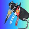 Aluminum Alloy Fishing Pliers Ergonomic Handle Portable Multifunction Ring Opener PE Line Cutter Hooks
