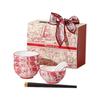 Zipo Ya Red Rose Chinese Ceramic Tableware Set