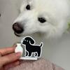 Kühlschrankmagnet mit Hunde-Duftblumen, Deko-Elemente für Hunde, Katzen und andere Tiere – Erinnerungsbox für Zuhause oder Büro – Perfektes Geschenk