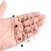 1 Meter Irregular Stone 3:1 Pealrs Handamade Stainless Steel Chains for DIY Necklace Making Jewelry Findings Bracelet Supplies