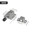 Door Bolt Self-elastic Latch Door Buckle Spring Bolt Home Door Spring Bolt