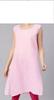 @ Silk Solid Slips Long Kurti Pink Color For Women K391 Zr719-60%Off