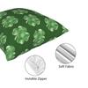 Vintage Shamrock For St. Patrick's Day Party Square Pillow Case Throw Pillow Irish Saint Paddys Leprechaun Clover Cushion Covers