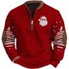 Men's Christmas Snowflake Tree Print Hoodie - Autumn 2025 Edition