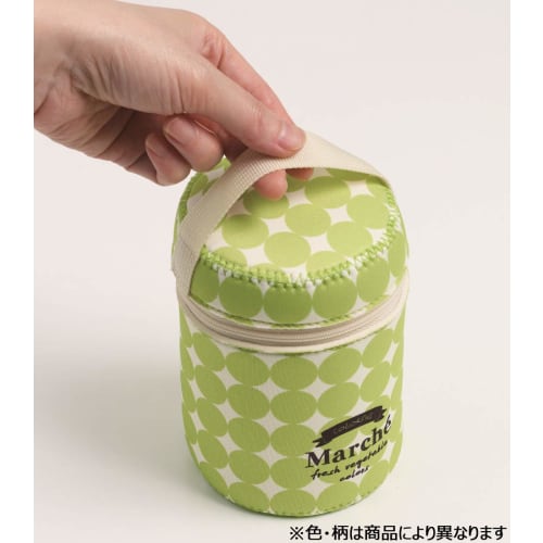 Skater Insulated Lunch Jar Cover for Soup Jar, Medium, Marche Tomato, 9cm x 13cm (SJP1)