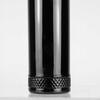 10x Glass Bottles CRYSTAL 500ml BLACK ELEGANT for Alcohol Gift