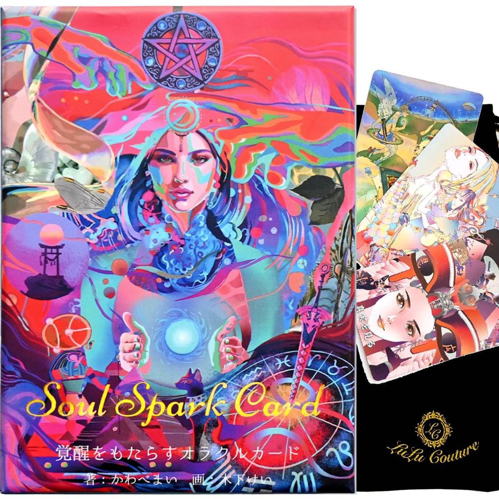 Soul Spark Card with Japanese Explanation Manual Oracle Tarot Card Fortune Telling [Japanese] [Genuine Product]