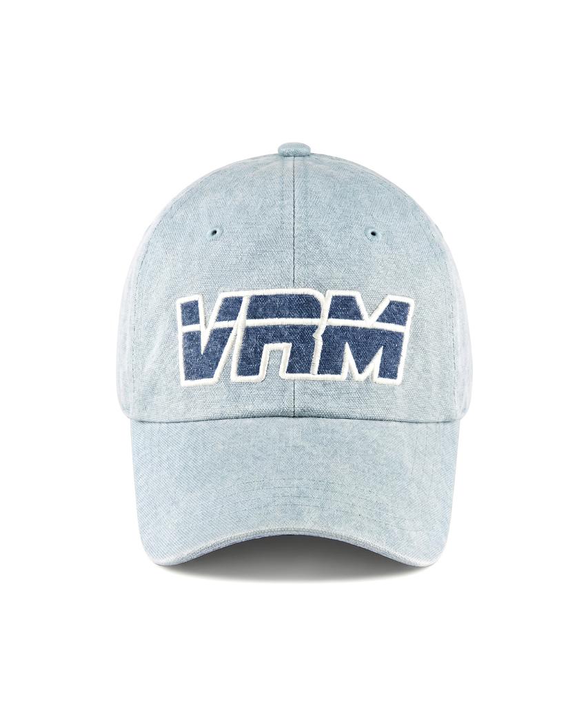 VERUTUM Vrm Applique Logo Pigment Ball Cap Sky Blue