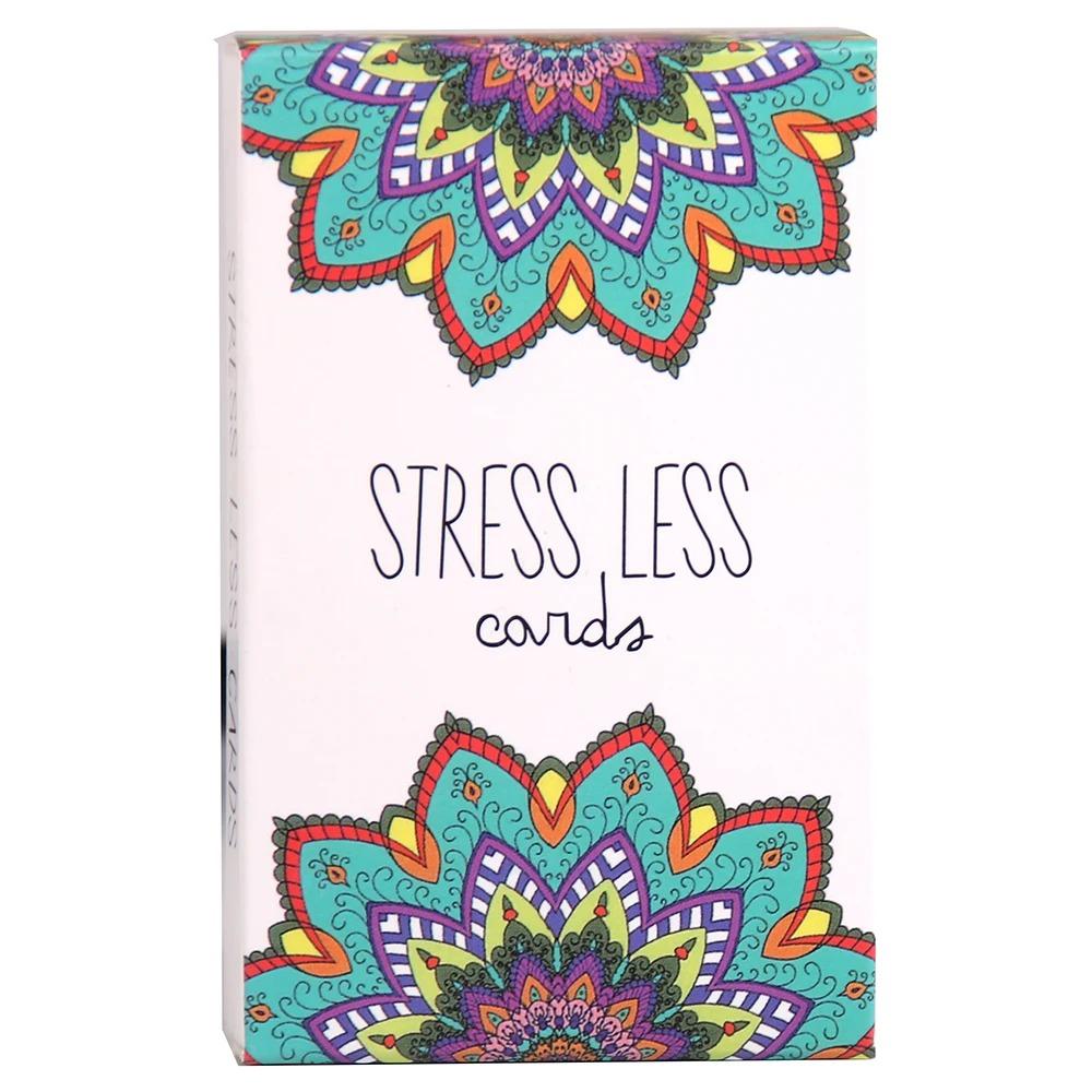 Sunny Present Stress Less Cards, Helps Relieve Stress And Anxiety Cards Game ,Perfect For Christmas Thanksgiving Gifts