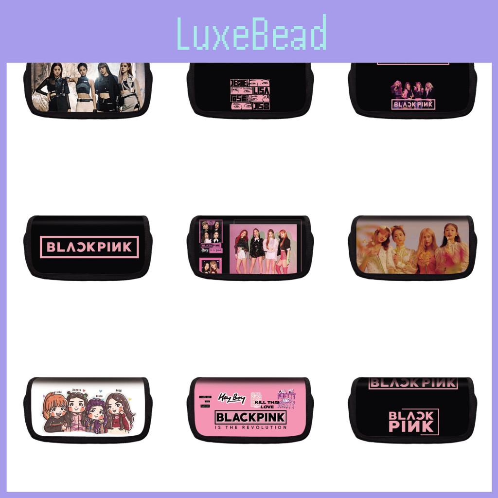 Stylish Blackpink Double Pencil Pouch Bag Large Capacity Kid Student Gift