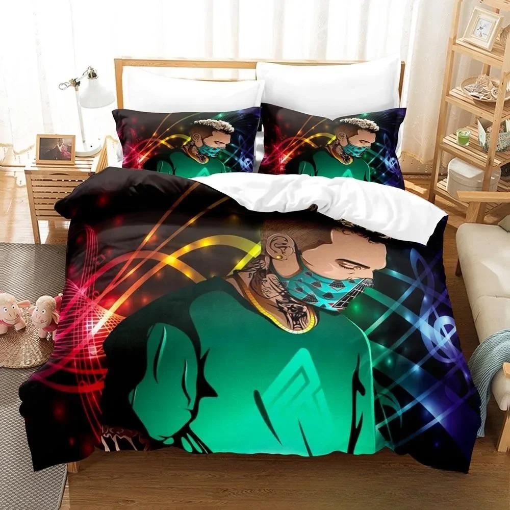 3D Print B-Chris Brown Bedding Set Single Twin Full Queen King Size Bed Set Adult Kid Bedroom Duvet cover Sets