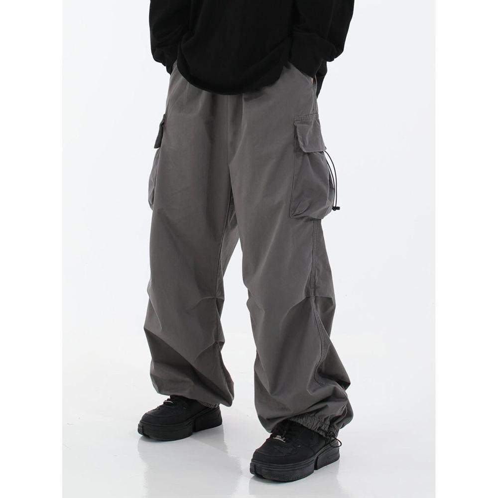 Pantaloni Casual da Uomo Primavera e Autunno Nuovi Retro Americano Sport Outdoor Larghi Lunghi