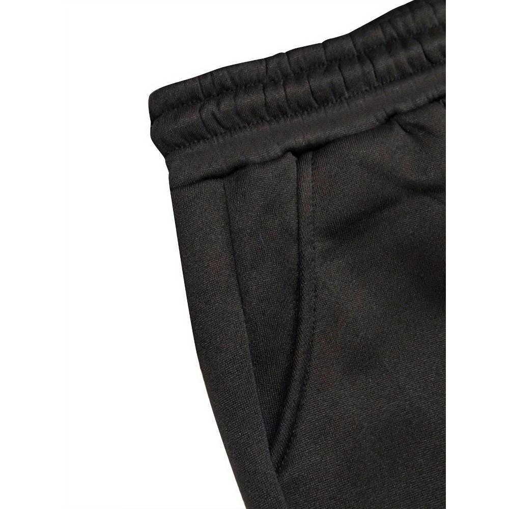 Men'S Sweatshirt And Long Pants 2pcs Set, American Street Style, Fall Winter Vacation Wear, Regular Fit