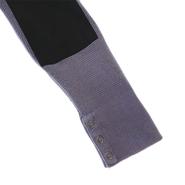 Victorinox Full zip Knit jacket XS Gray x black Men's Used