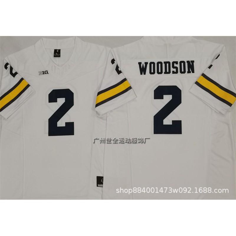 Michigan Wolverines College Football Jersey Mens Cotton Blend Embroidered Team Uniform Rugby Sports Fans