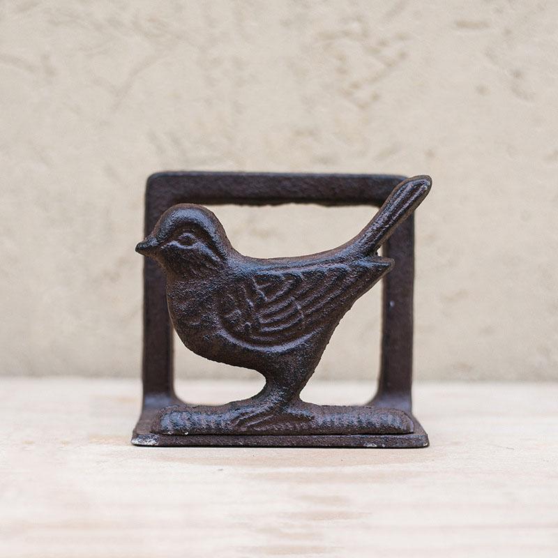 

WTEMPO Creative Retro Kitchen Recipe Rack Home Desktop Decoration Tissue Holder Outdoor Garden Courtyard Picnic Party Supplies 1pc