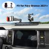 Car Center Console Slide Rail Expansion Phone Holder Bracket GPS Bracket  Fit For Ford Bronco 2021 Up Car Interior Accessories