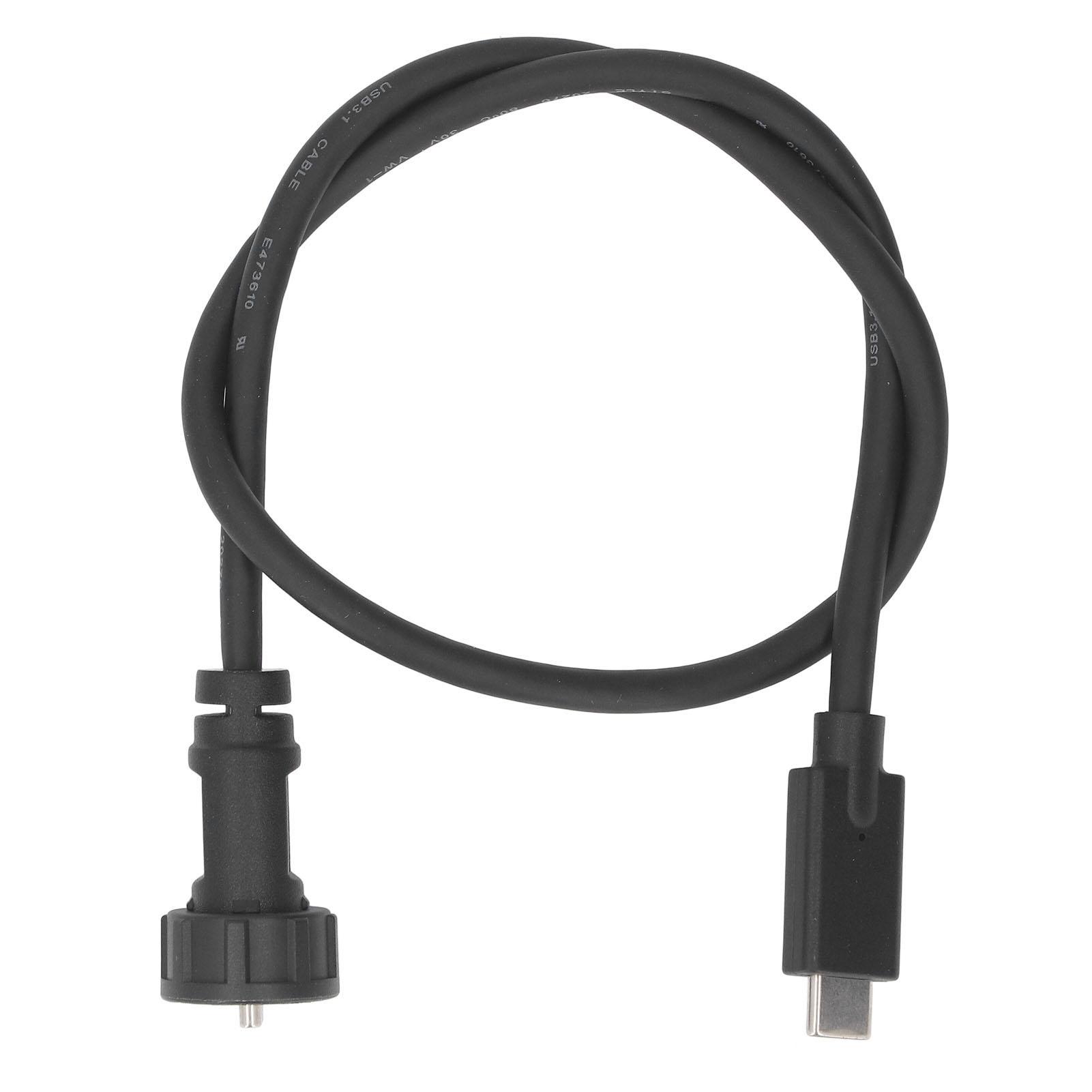 

Type C Male to Male Cable 0.5m IP67 IP68 Water Proof Straight Plug USB C Extension Cable 30V 1.5A
