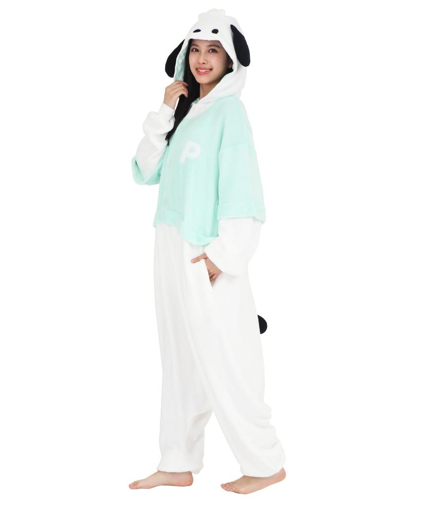 [SAZAC] Sango Meyer Character Kigurumi, Free Size, Sanrio Pochacco