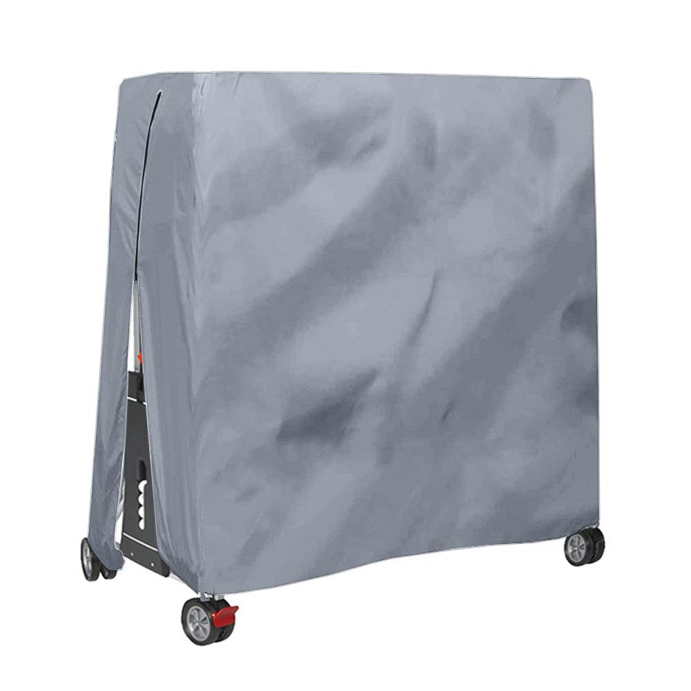 210D Oxford Fabric Folding Ping Pong Table Cover Waterproof Folding Table Tennis Table Cover Dustproof Zipper for Indoor Outdoor