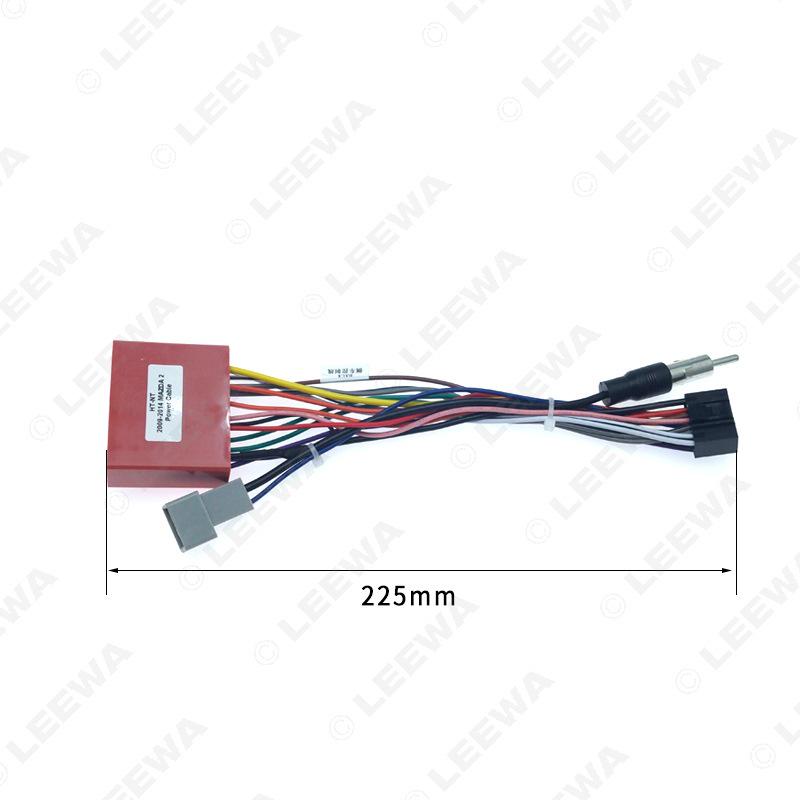 16-Pin Power Cable for Android Navigation Head Unit In Mazda 2/3/6/Ruiyi Palm