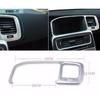 Stainless Steel Navigation Frame Cover Trim Interior Decor Fit For Volvo S60 V60