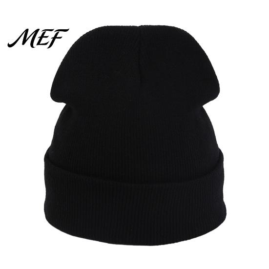 Outdoor Sports Winter Hat Unisex Solid Color Knit Beanies, Classic Slouchy Skull Cap for Winter, Soft Thermal Casual Warm Headwear Men