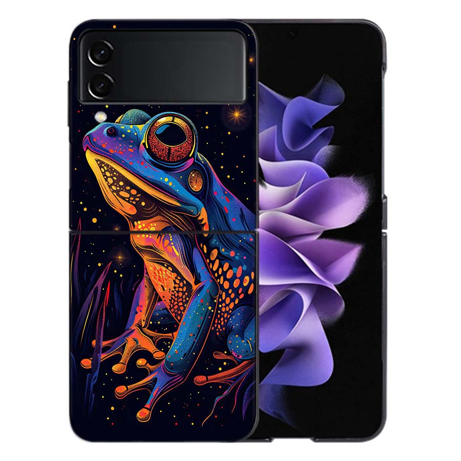 Why Are Frogs Important Coque For Samsung Z Flip7 6 Galaxy Case Shockproof Z Flip5 Z Flip3 4 5G Hard Cover Phone TPU PC Hard Fu