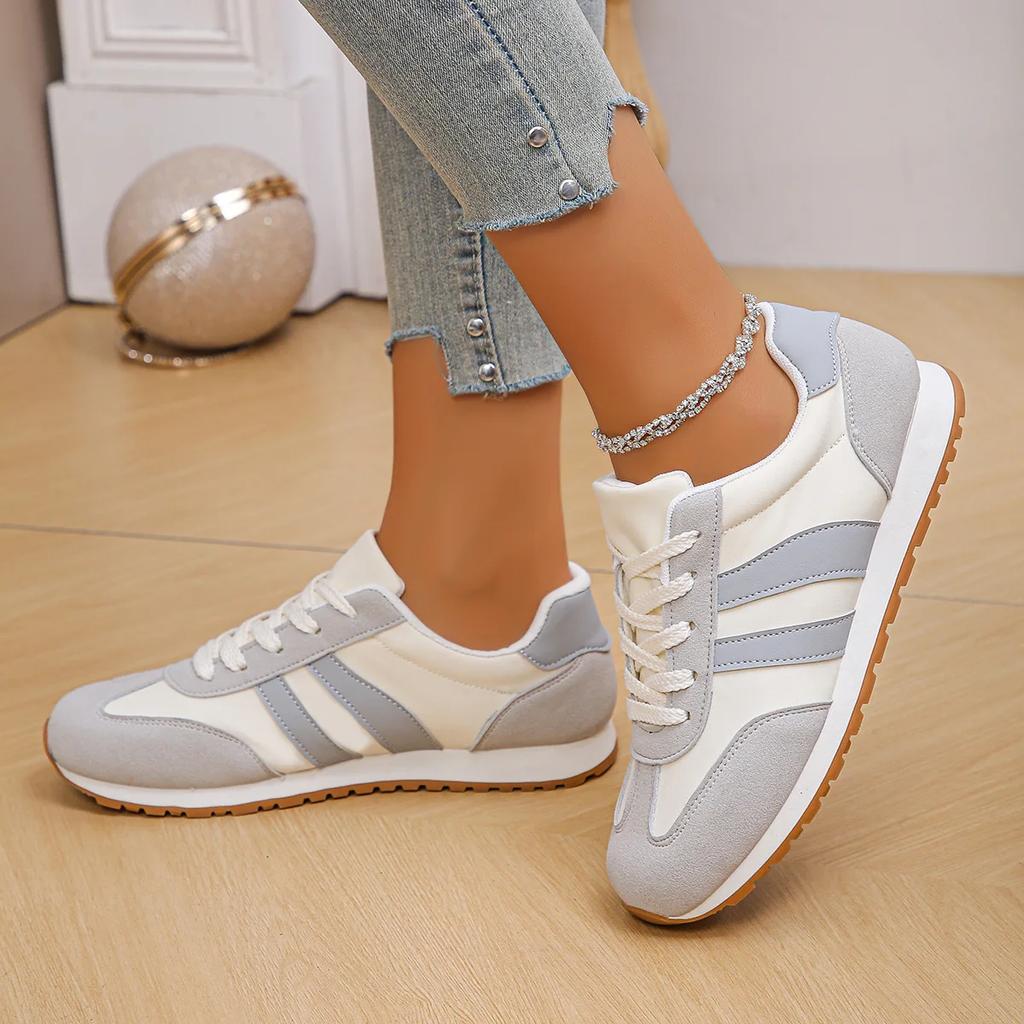 Damen Casual Leichte Atmungsaktive Sportschuhe Frühling Herbst Mode All-Match Lauf-Sneakers De Mujer Tenis Jeans