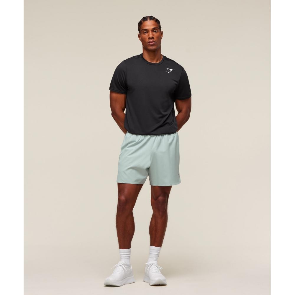 Gymshark Fit Repeat 6  Shorts Morning Blue A2b1e Udbn