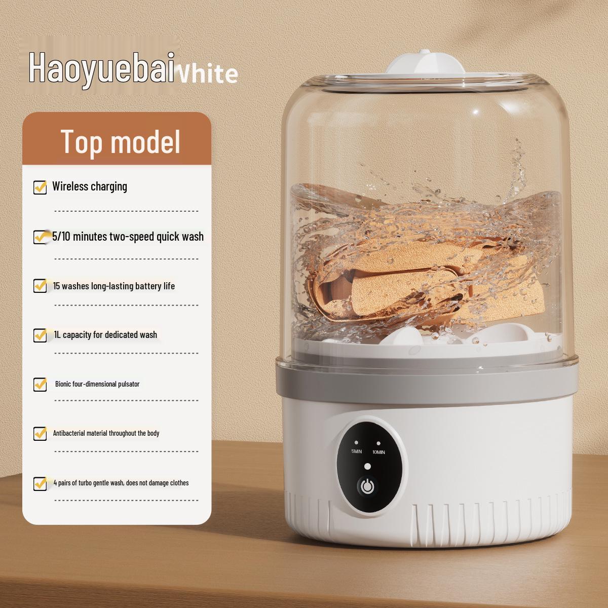 

1L Portable Automatic Washing Machine for Underwear with High-Power Motor