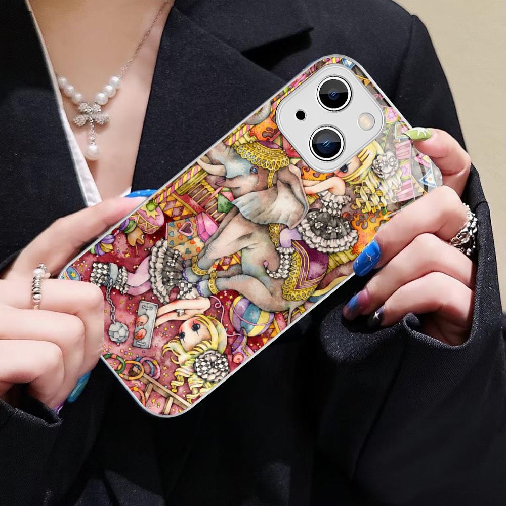 Selling Aya Takano Phone Case For IPhone 14 13 12 Mini 11 Pro XS Max X XR 14 Plus Tempered Glass Cover