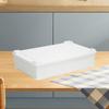 Pizza Dough Proofing Box with Cover Food Storage Tray Portable Versatile Pizza Dough Storage Box for Bakery Household Kitchen
