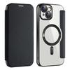 For iPhone 13 Case Compatible with MagSafe RFID Blocking Card Holder Leather Phone Cover
