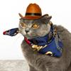 Pet Cowboy Hat Headwear Hat for Dogs/Cat Festival Gift Cosplay Supplies Cowboy Hat Props Headwear Kitten Knight Cap