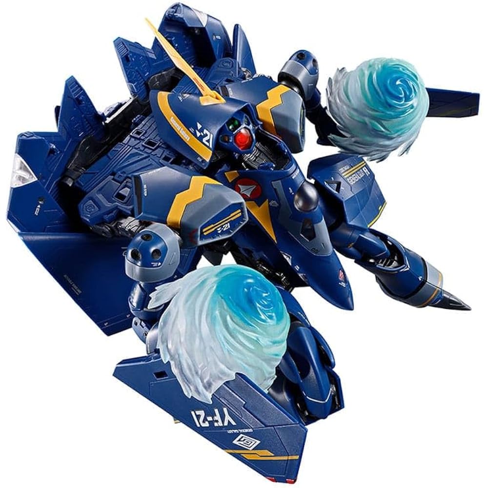 TAMASHII NATIONS DX Super Alloy Macross Plus YF-21 (Gard Gore Bowman Machine) Approx. 280mm PVC &...