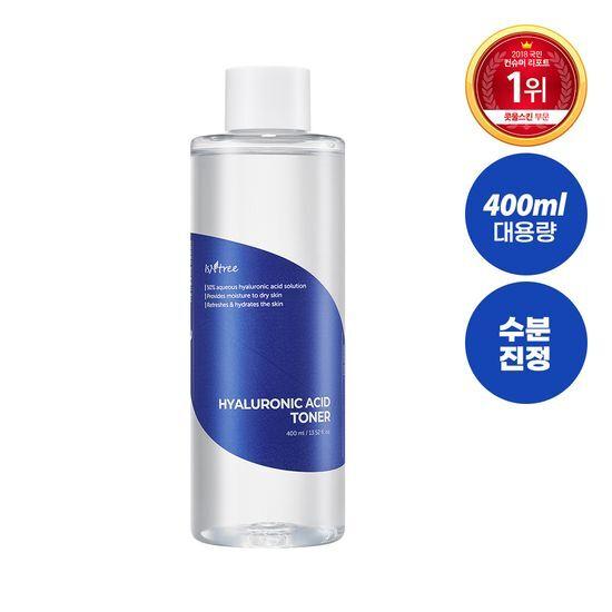 Large Capacity ISNTREE Hyaluronic Acid Toner 400ml
