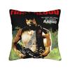 John Rambo Movie Classic Red Text Logo Pillowcases Novelty Pillow Case For Living Room Sofa Comfy Pillow Cover