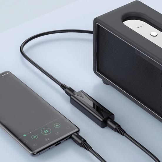 Ground Loop Noise Isolator with 3.5mm Audio Cable Car Audio Home Stereo System Noise Filter Humming Hissing Buzzing Sound Eliminator Reducer